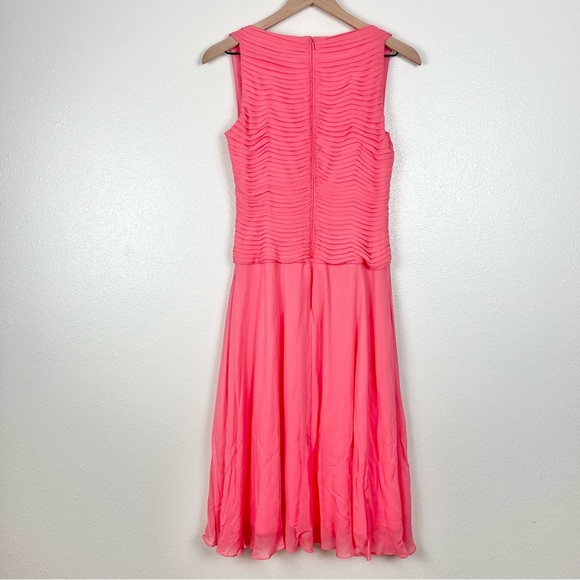 NWT Tadashi Shoji Light Coral Dress - Picture 2 of 12